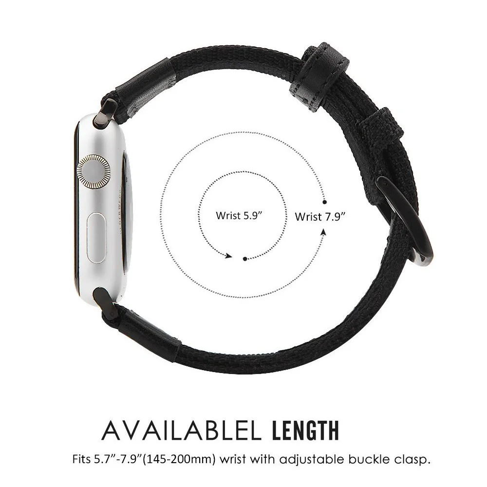 Тканый нейлоновый ремешок для мм Apple Watch 42mm 38 44 40 камуфляж джип часов браслет Series 4 3
