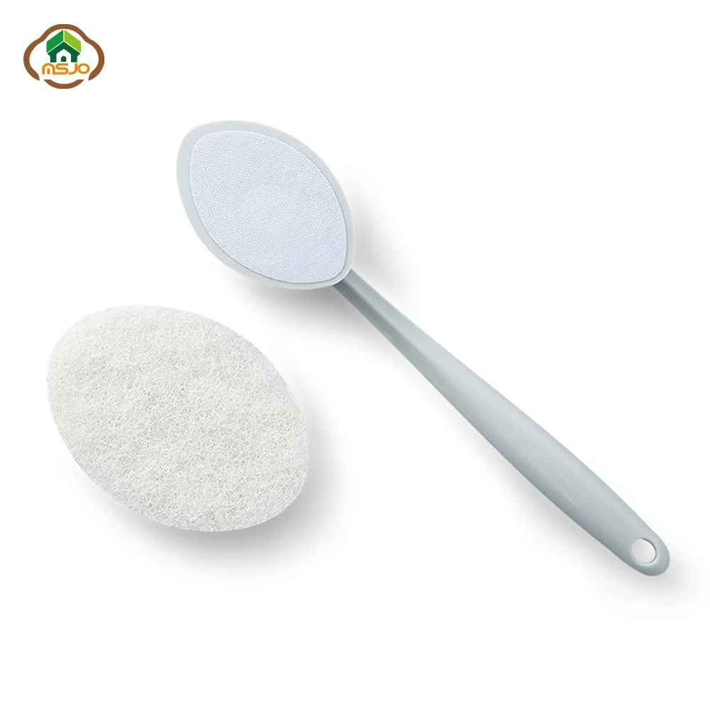 Щетка для чистки ванной комнаты MSJO губка кухонной посуды и зеркала длинная щетка