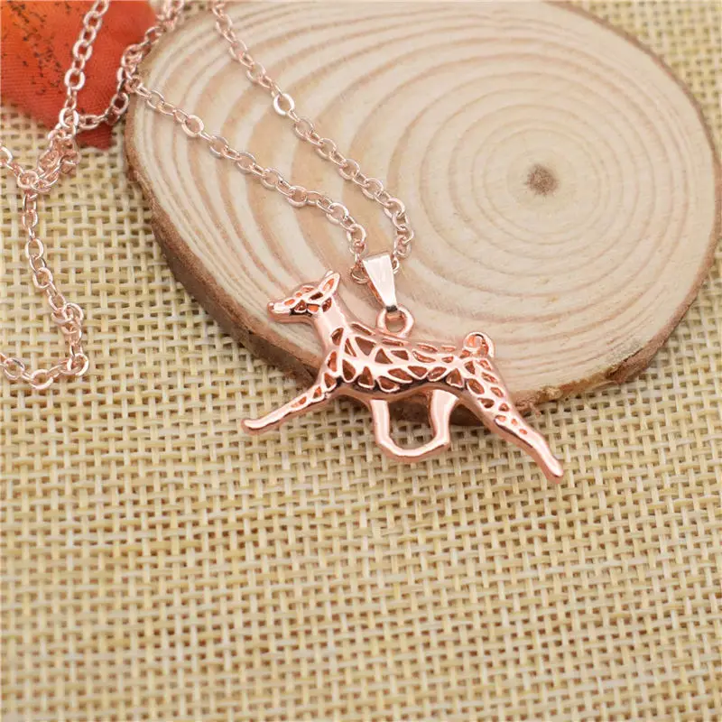 LPHZQH модный чокер в стиле бохо с изображением собаки из мультфильма милый Basenji для