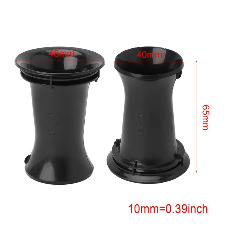 

2PCS Speaker Port Tube Bass Reflex Vent Ventilation Connector Subwoofer Woofer Box Accessories