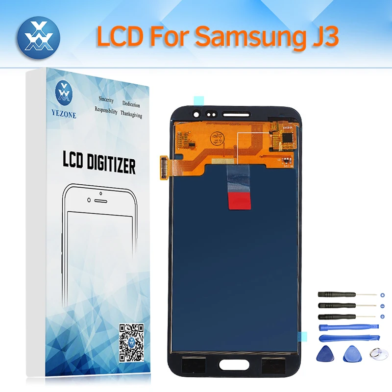 AAA ЖК-дисплей для samsung Galaxy J5 2016 J510 J500M Дисплей сенсорный экран J200 J500 2015 j320 J120Screen +