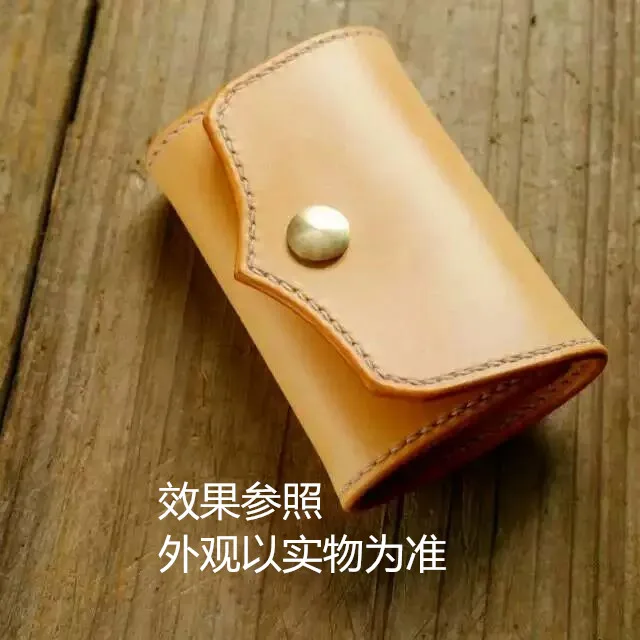 Набор кожаных колец для ключей сделай сам гениальный материал ручной работы