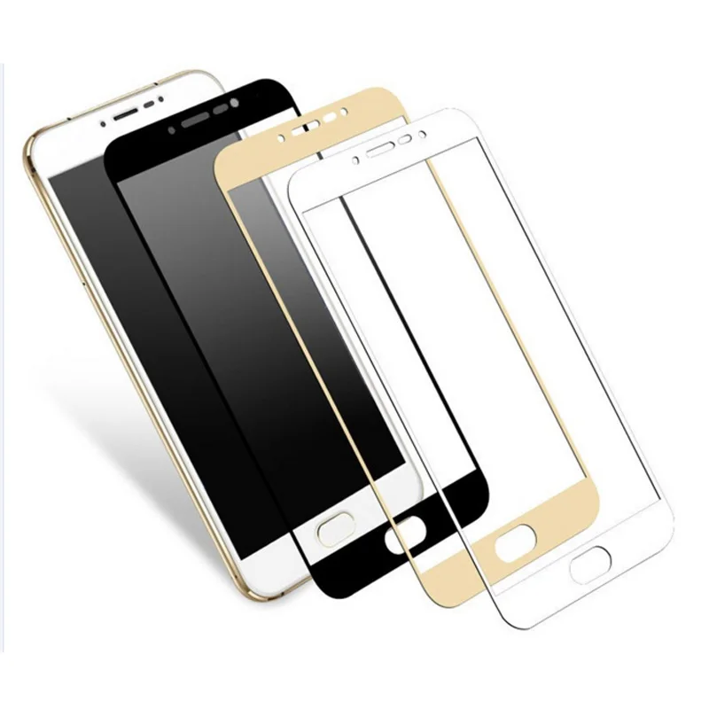 Для Meizu U20 5 &quotПолное покрытие закаленное стекло протектор экрана ультратонкая