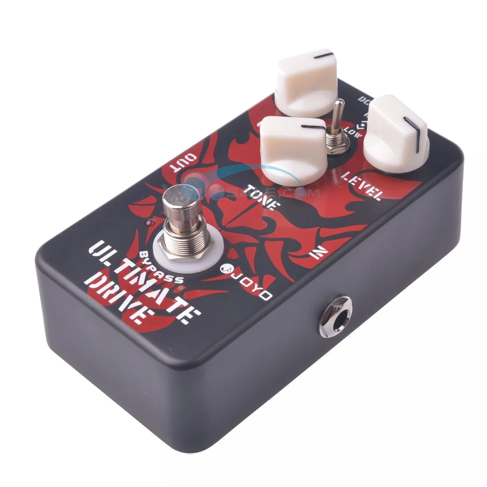 Хит! Педаль для гитары JOYO JF-02 Ultimate Drive с адаптером 9V1A и переключателем ног