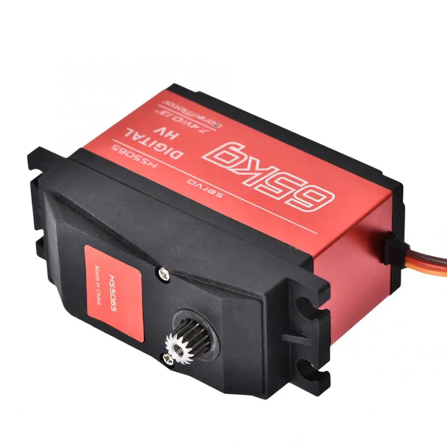 HS5065 65 кг 6 v-7,4 v высокая-конец металла Шестерни цифровой сервопривод с металлическими дужками для радиоуправляемых машин костюм для HPI Rovan км 5B 5T