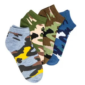 4 пары мужских носков по щиколотку, камуфляжные забавные персональные забавные носки, дышащие эластичные носки хорошего качества для весны и зимы, носки Meias