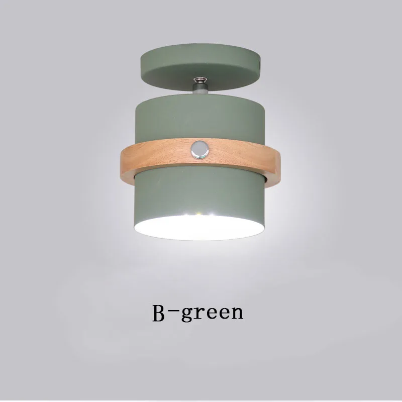 B-green Светильник потолочный плафоны для люстры освещение для дома лофт декор минимализм люстра потолочная в гостинную светильник потолочный ретро лампа круглая спот плафоны для люстры - Цвет корпуса: B-green