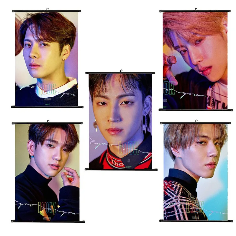 GOT7 Eyes On You Reel-GOT7 искусственная печать картина постер Star для детей Канцтовары | Дом