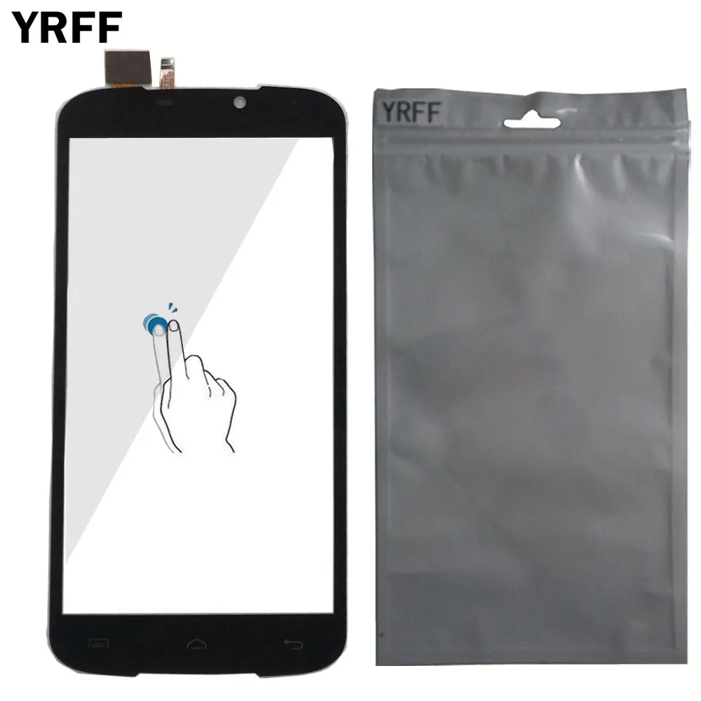 YRFF 5 &quotсенсорный экран панель для Doogee X6 сенсорный Переднее стекло дигитайзер