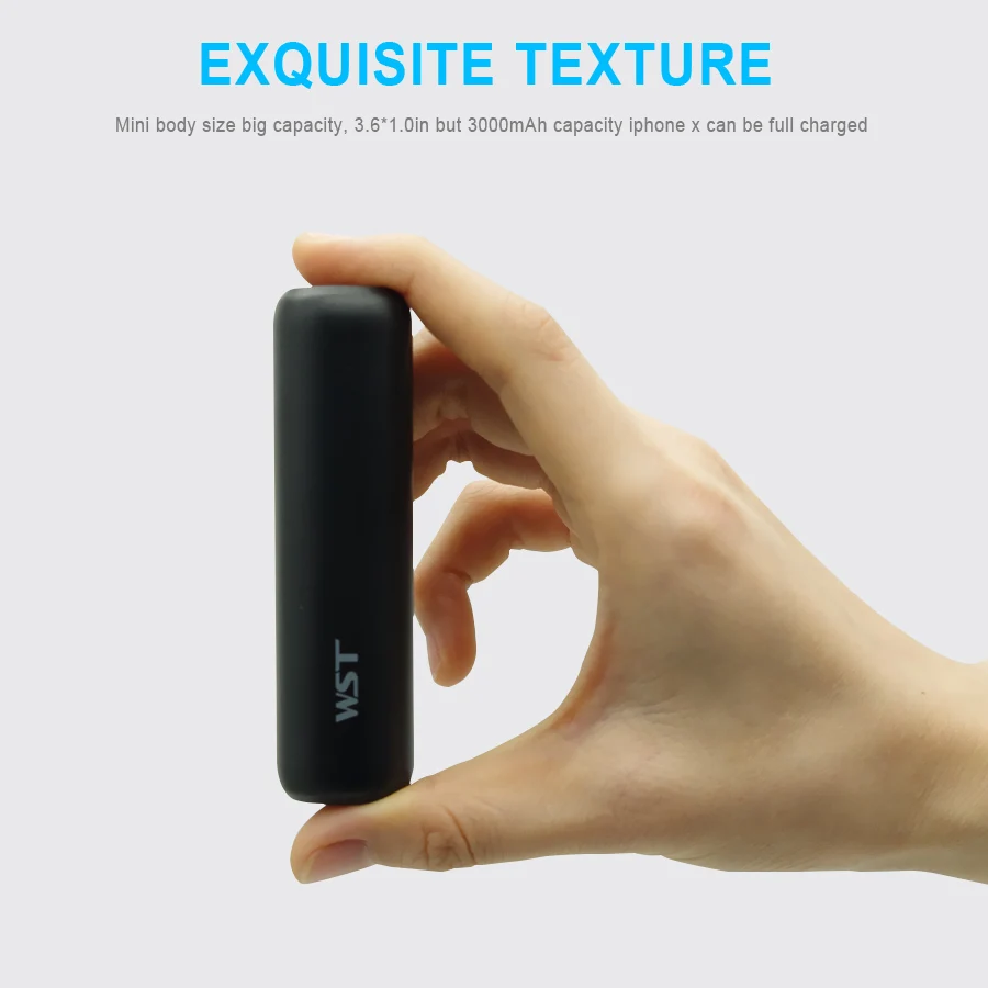 WST портативные банки питания повербанк аккумулятор мобильный внешний для iPhone 7