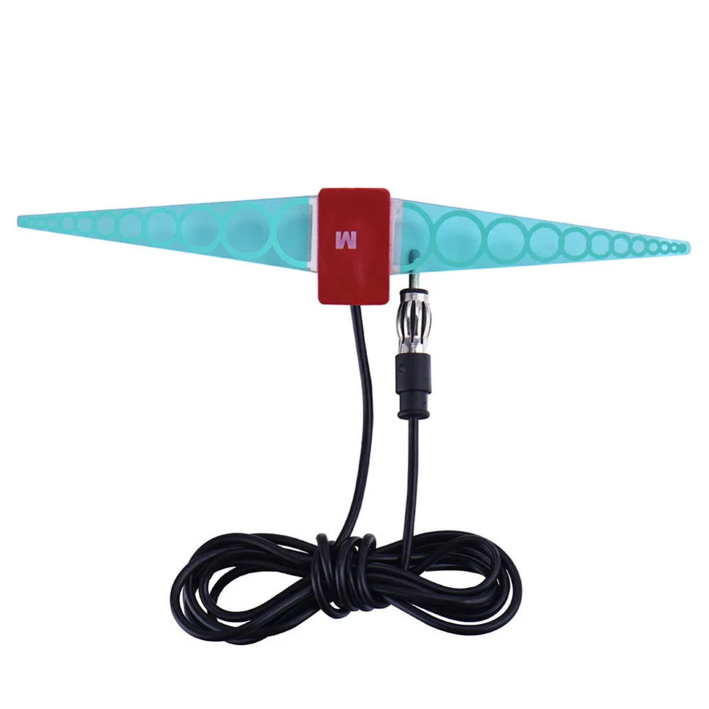 Скрытая автомобильная антенна 12 В AM FM радио антенны усилитель автомобильного ТВ