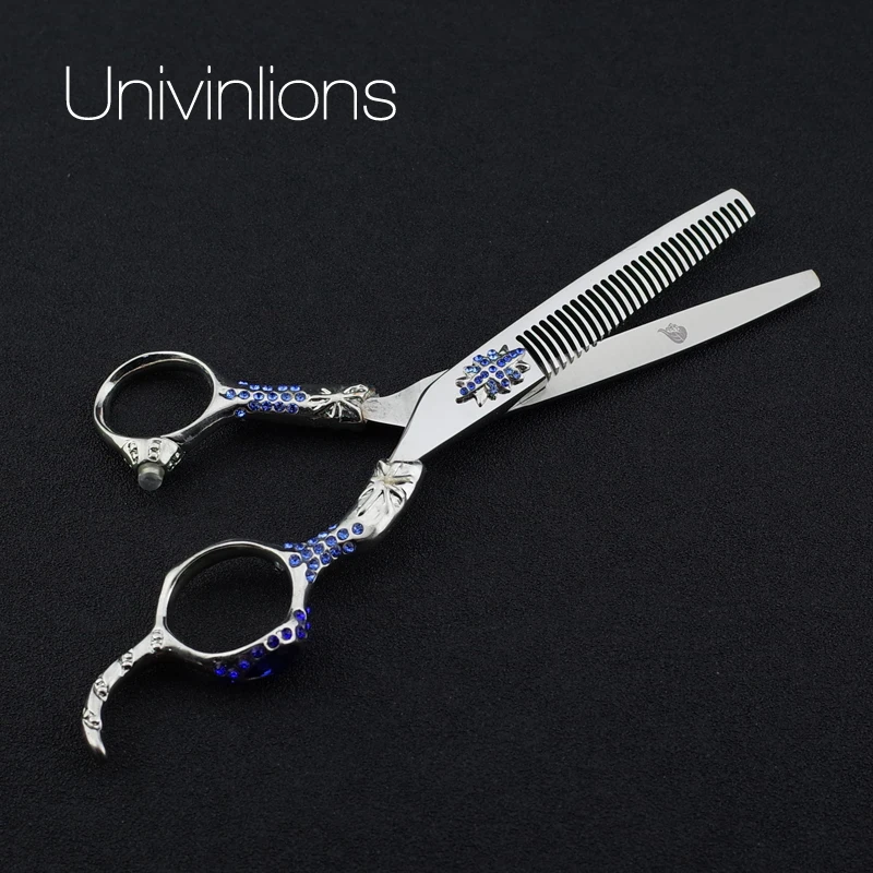 Univinlions 6 &quot440C master японские Парикмахерские ножницы бритва режущие горячие pinking для