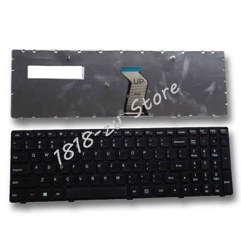 YALUZU English New Laptop Keyboard for LENOVO G500 G510 G505 G700 G710 G505A G700A G710A US LAYOUT BLACK Replace (NOT FIT G500S)