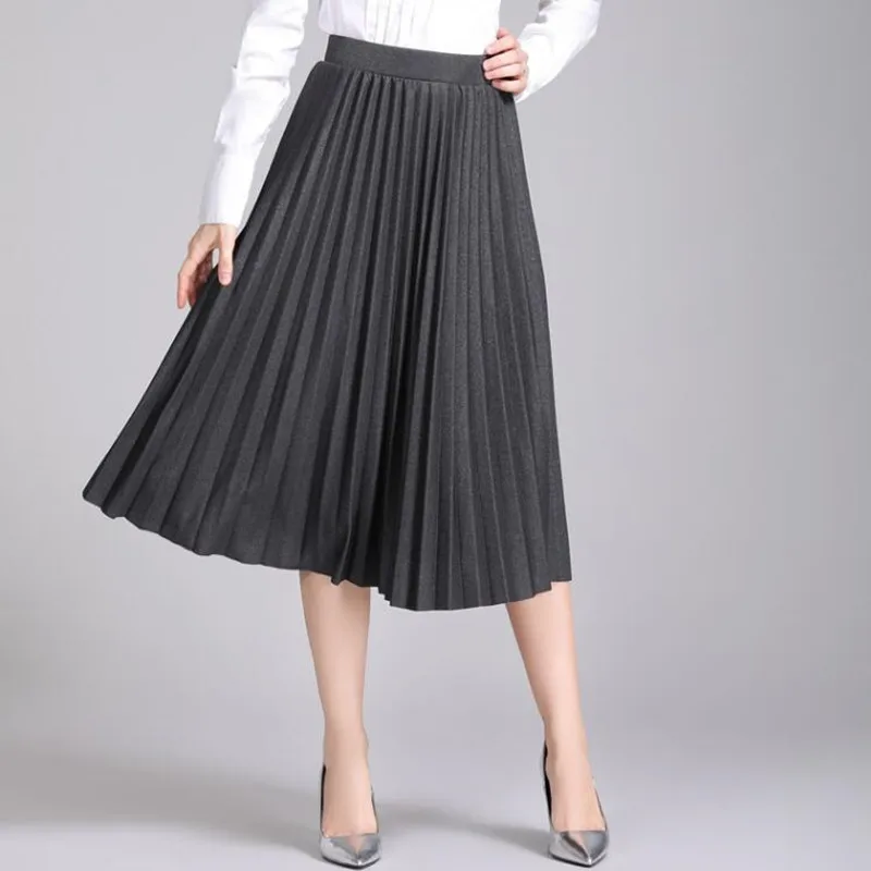 Fantasyone 2017 осень-зима Для женщин Юбки для новые женские Модные эластичные Высокая