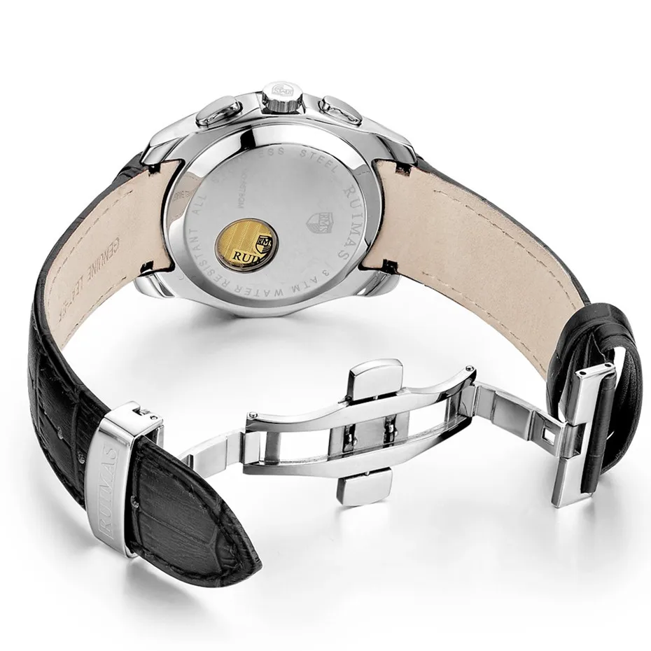 Мужские деловые автоматические механические часы Reloj Hombre 2021 классические