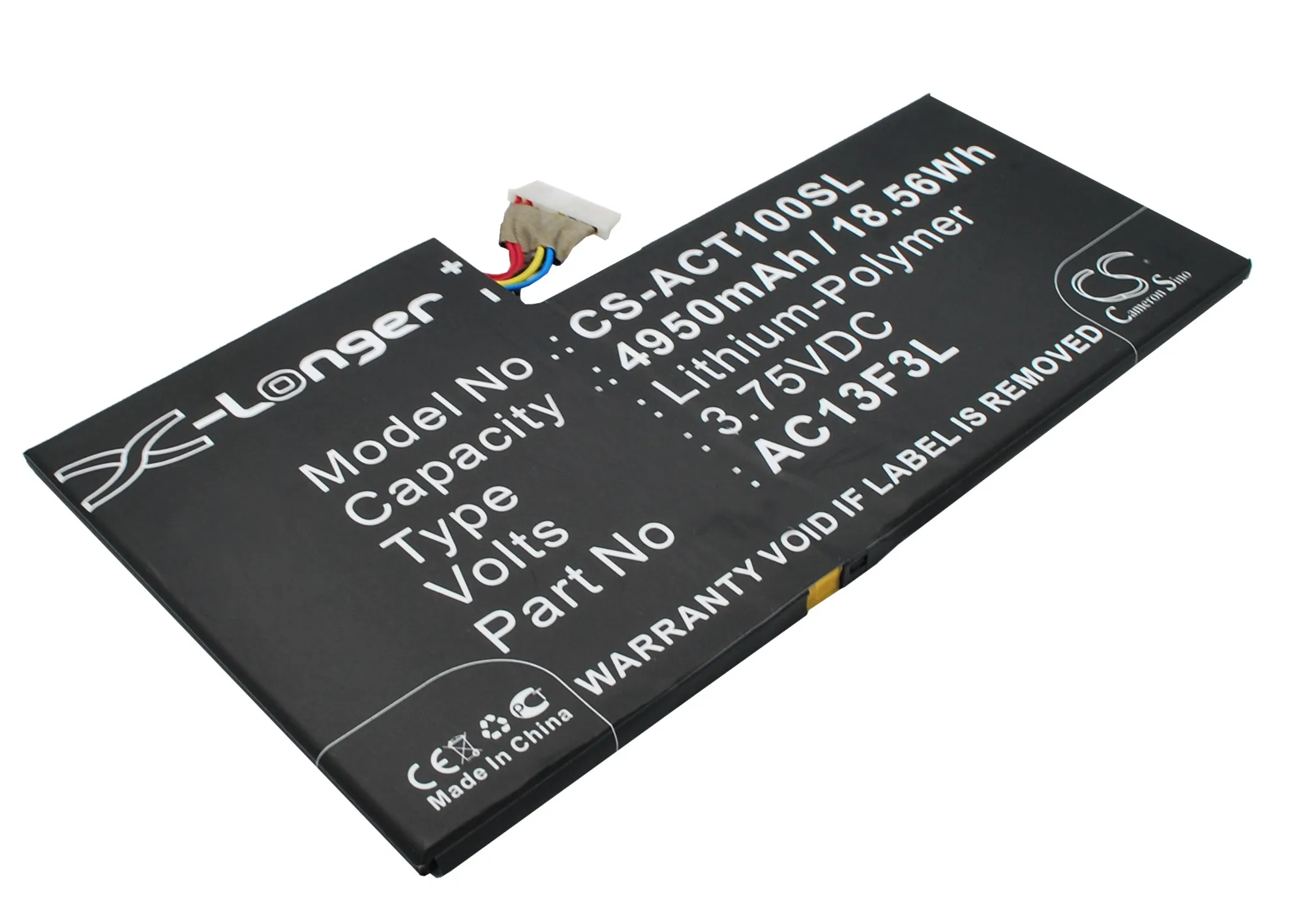 Кэмерон Sino 4950 мАч батарея AC13F3L для acer A1-A810, Iconia A1, Iconia A1-810, W4-820P