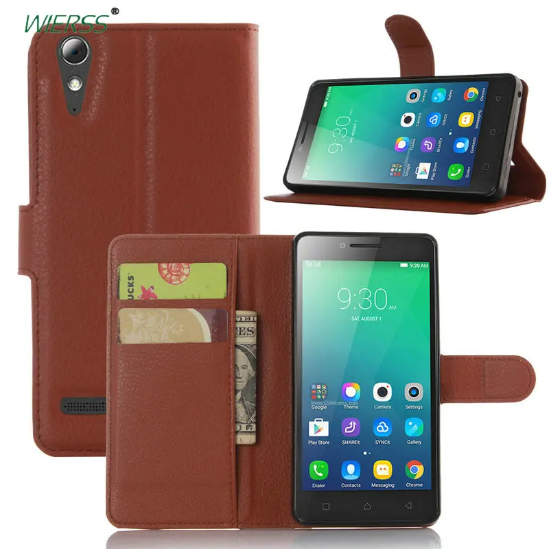 For Lenovo A6010 A6000 Wallet Flip Leather Case Plus Shot 5&quot Phone Back Cover Etui | Мобильные телефоны и аксессуары