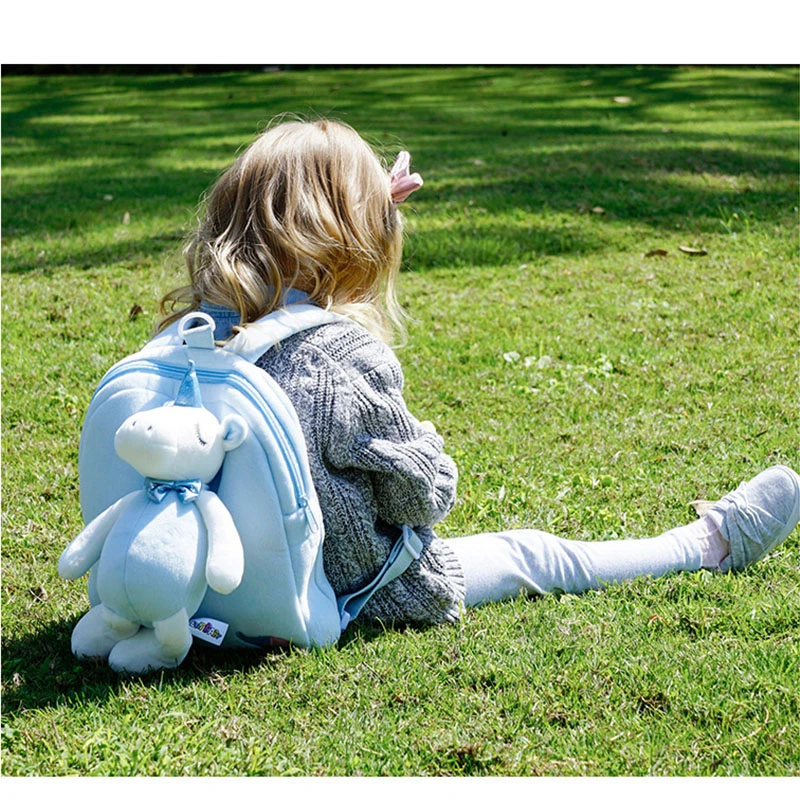 Детская школьная сумка с рисунком фламинго плюшевые рюкзаки Mochila infantil menina Sac a dos