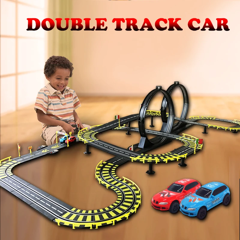 GTH 569 RC автомобиль трек игрушки двойной человек игра игрушка высокая скорость