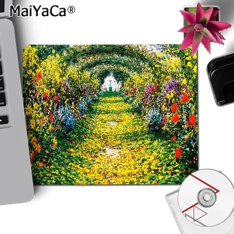 MaiYaCa Monet сад Лотос маленький игровой коврик для мыши Настольный коврик игровой коврик для мыши для ПК ноутбук