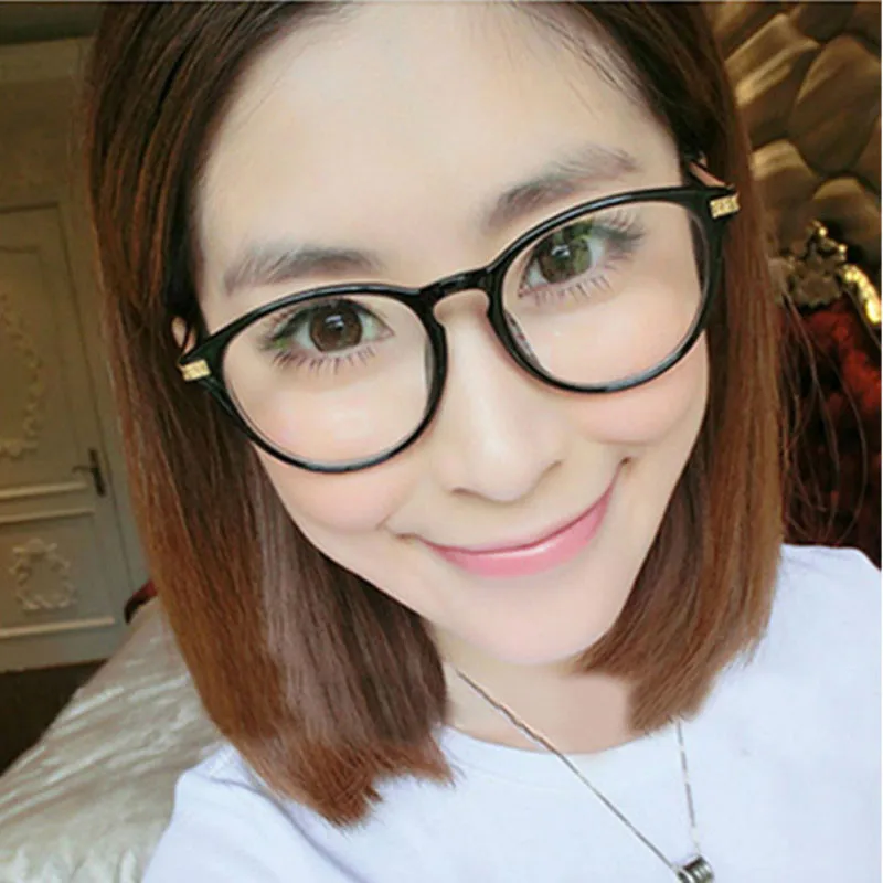 Anewish 2018 Vintage Fashion Reading Glass Frame Women Retro Eyeglasses Computer Eyewear Glasse oculos de grau #S2Q1 |