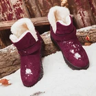 Bota Femininaженские зимние ботинки; женские ботильоны для женщин; зимняя обувь; женские зимние ботинки; Цвет Черный; botas mujer; большие размеры 35-44 ботинки женские обувь женская женская зимняя обувь