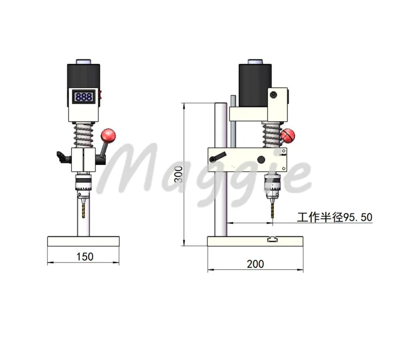 Микро сверлильный станок для нарезания зубцов фрезерный мини дрель Маленькая DIY