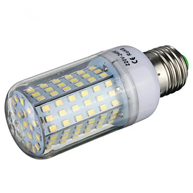 E14/E26/E27/B22 5 Вт 126SMD 2835 400 500LM теплый белый/холодный белый Светодиодный AC220 240V круглые