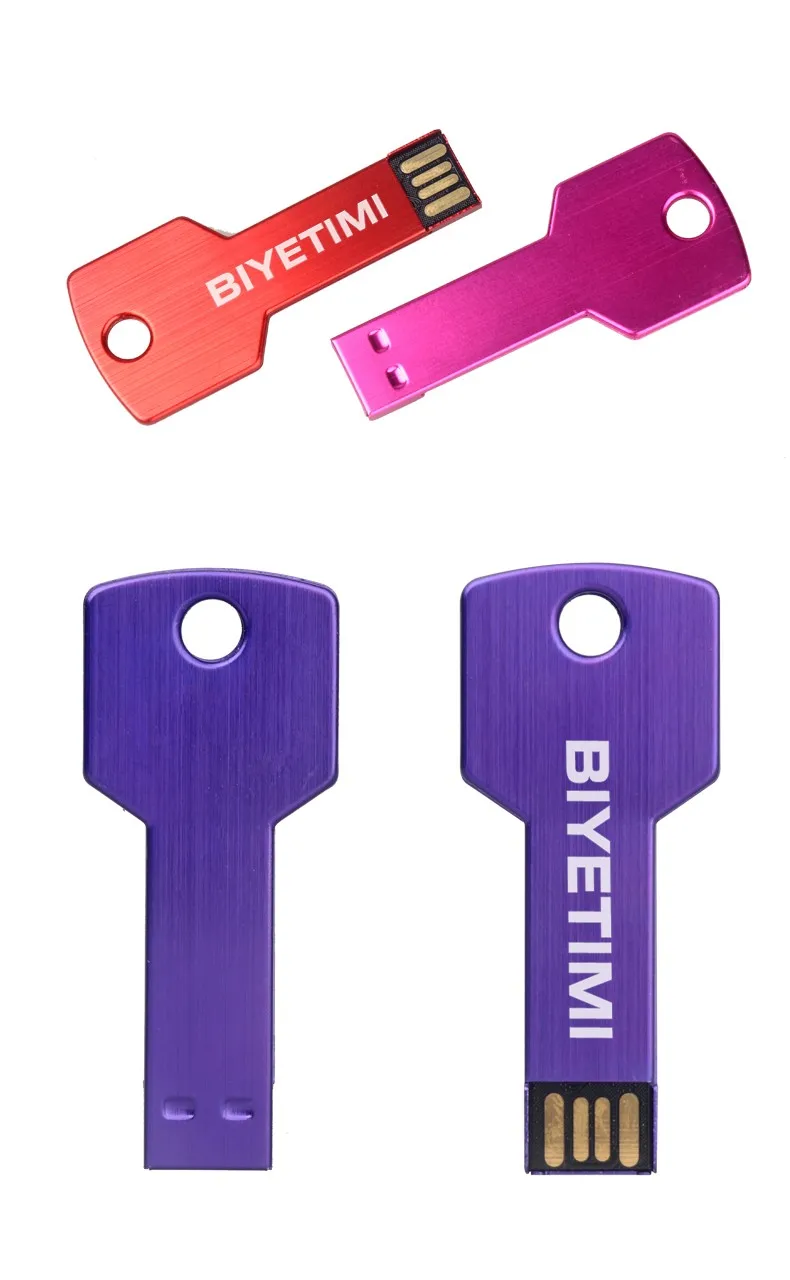 Usb флеш-накопитель biyetimi Corloful Key 8 ГБ 16 ГБ 32 ГБ 64 ГБ Memory Usb Stick 2,0 Флешка для ПК