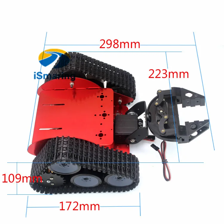 Arduino robot full set of Triangular Tracked handling tracked 2 DOF manipulator gripper | Игрушки и хобби