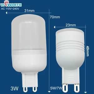 Светодиодсветильник лампочка G9 SMD2835, 3 Вт, 5 Вт, 7 Вт, SMD3014