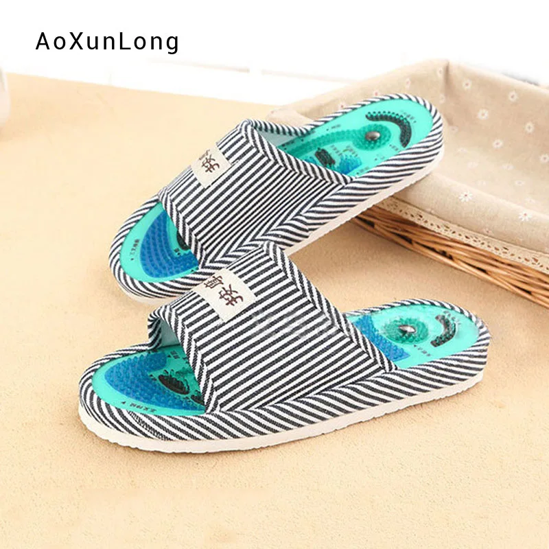 AoXunLong Новое поступление женских тапочек таичи акупунктурная обувь для