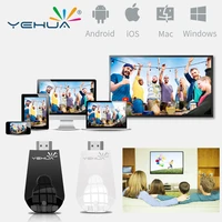 yehua k8 wireless tv stick wifi display anycast airplay dongle miracast dlna mirroring hd 1080p receiver