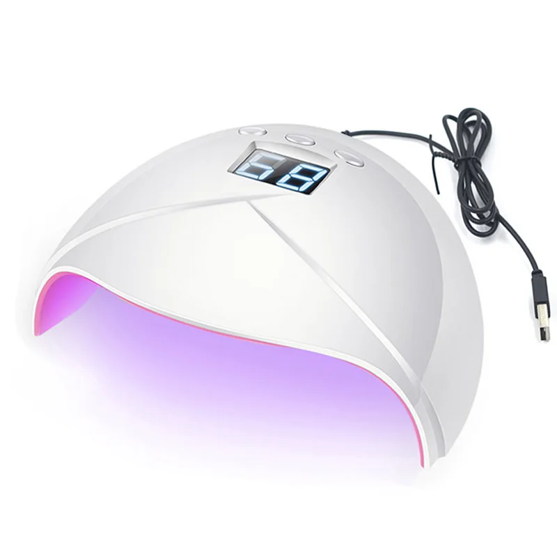 36W with USB line УФ-лампа для ногтей SUN 5, 48 Вт/36 Вт/24 Вт/6 Вт, лампа для полировки ногтей, Сушилка для ногтей, светодиодная лампа для маникюра - Цвет: 36W with USB line