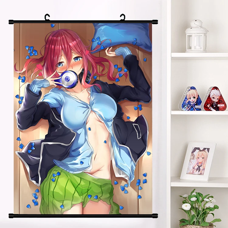 Короткая футболка с героями из японского аниме Go Toubun no Hanayome Накано Nino наклейки на