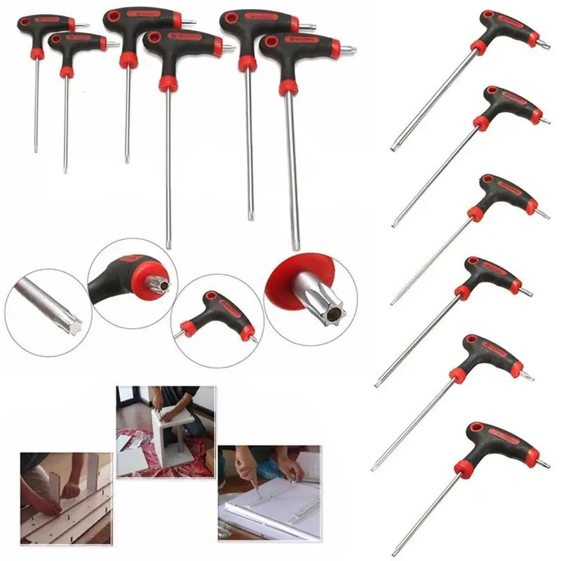 Т образная рукоятка шестигранный ключ отвертка инструмент для ремонта