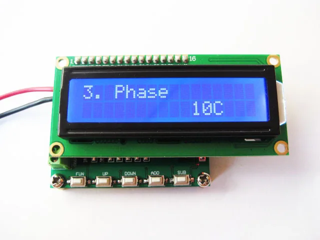 Многофункциональный регулируемый генератор импульсов выход Два фазы управление