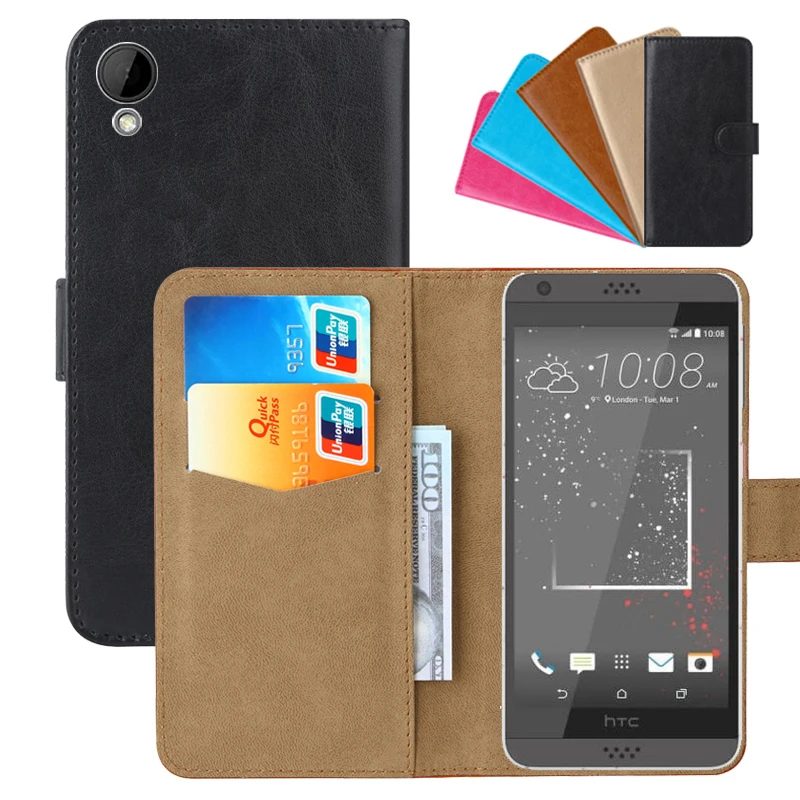 

Luxury Wallet Case For HTC Desire 530/630 PU Leather Retro Flip Cover Magnetic Fashion Cases Strap