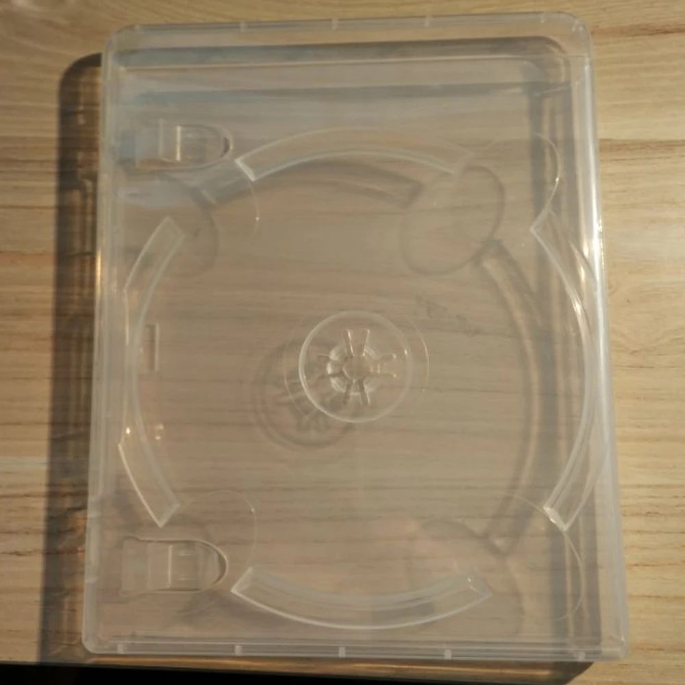

50PCS For PlayStation 3 CD box housing case shell for PS3 transparent white