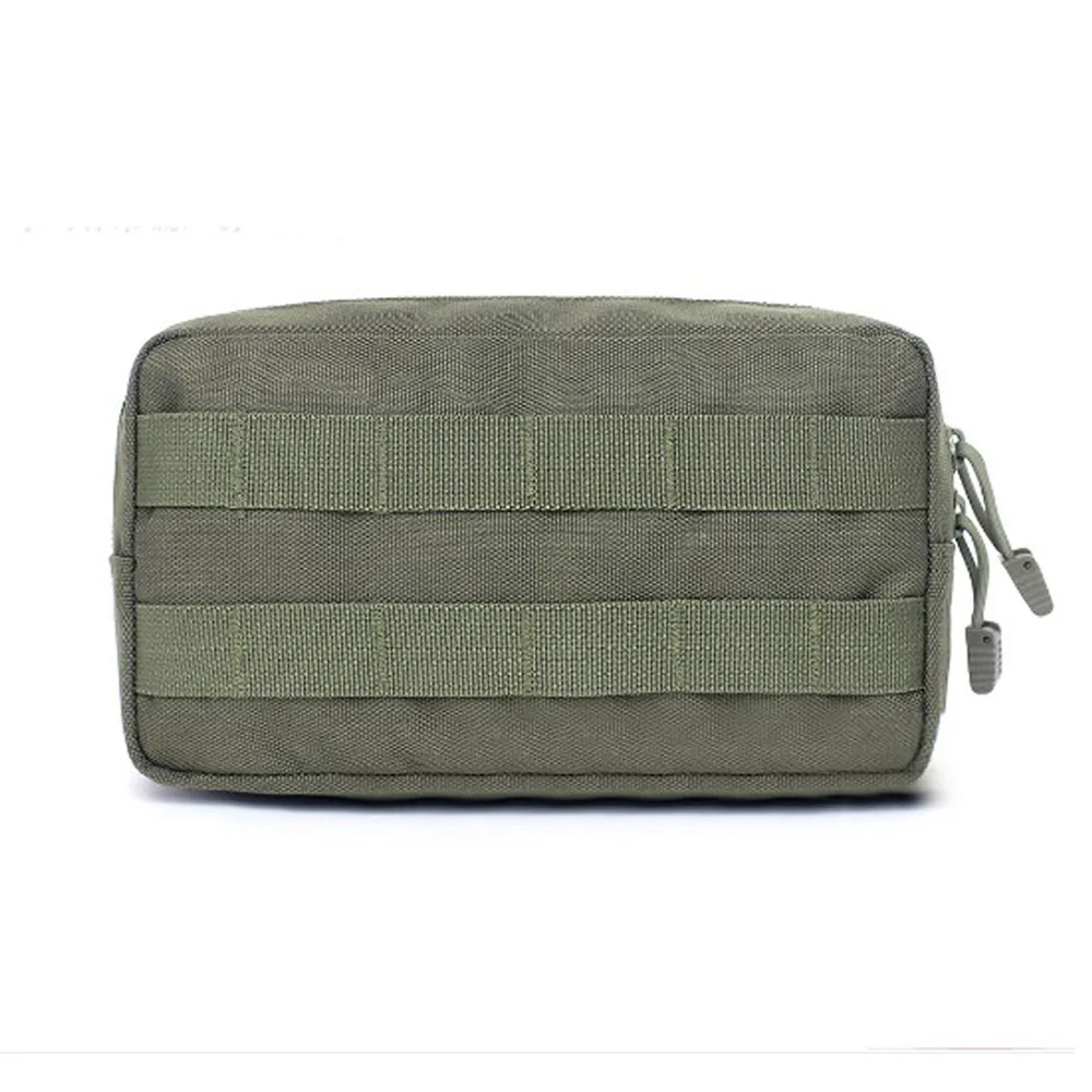 Green Тактический Molle EDC Универсальный подсумок Военная поясная сумка для инструментов многофункциональная водостойкая вспомогательная сумка для гаджета - Цвет: Green