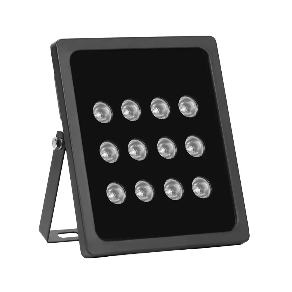 AZISHN CCTV 12 шт. массив светодиодов ИК осветитель инфракрасный открытый водонепроницаемый ночного видения CCTV заполняющий светильник для CCTV камеры безопасности