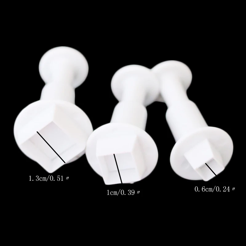 Новинка 3 шт./набор квадратные инструменты для украшения тортов | Дом и сад