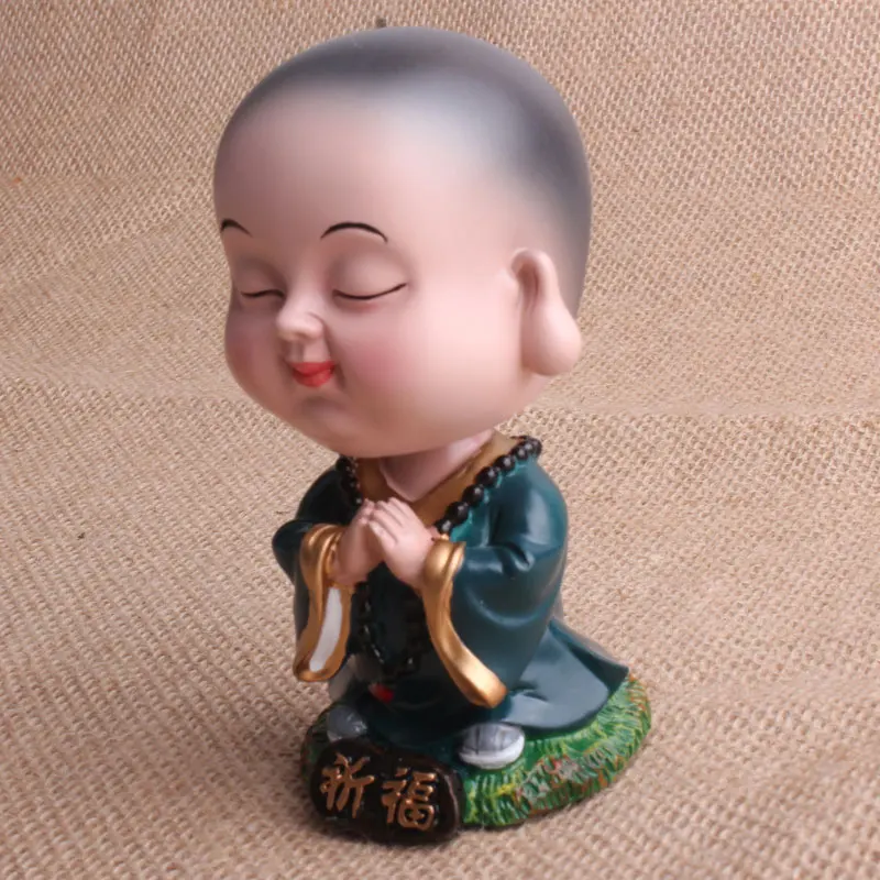 Статуэтка Будды китайская с молитвой поплавковой головой статуэтка для продажи
