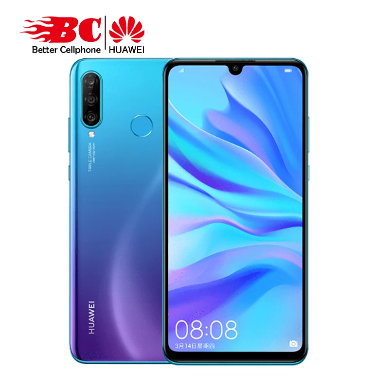Бесплатная доставка Huawei Nova 4e FDD LTE 6 4 дюйма Kirin 710 Восьмиядерный Гб + 128 ГБ задняя