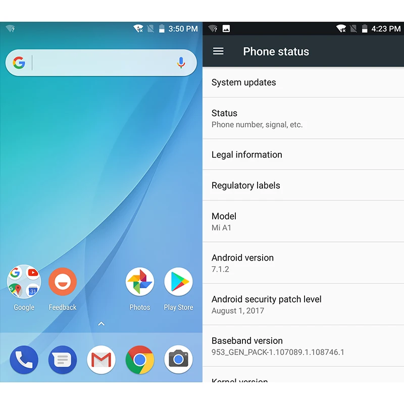 Global Version Original Xiaomi Mi A1 MiA1 4GB RAM 32GB ROM Snapdragon 625 Octa Core 12.0MP Dual Camera Android One Smarphone | Мобильные
