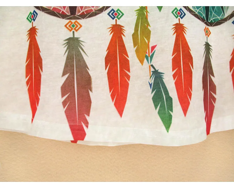 Зеленые красные желтые совы Ловец снов футболки с 3d принтом животных новинка 2015