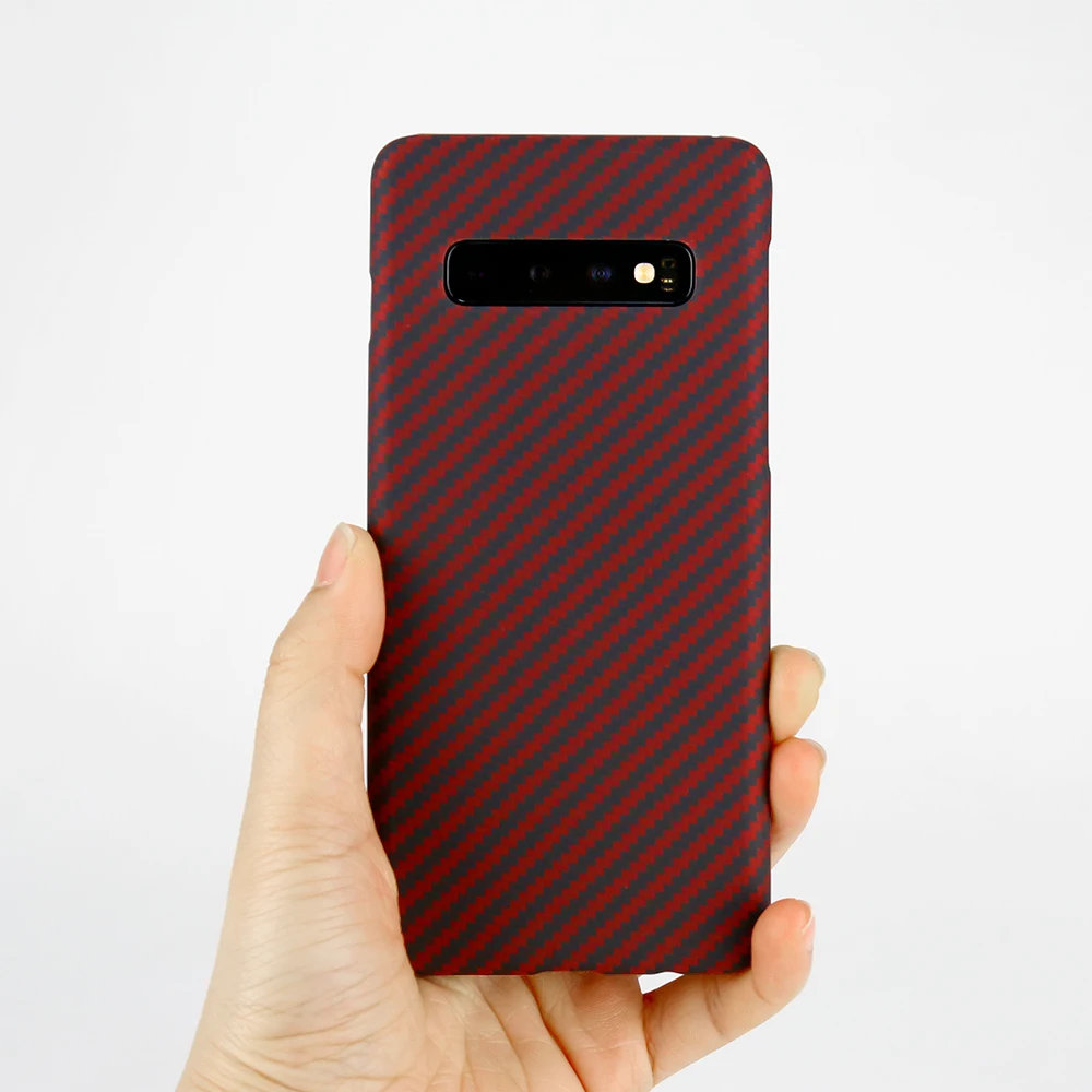 Защитный чехол из тонкого арамидного волокна для samsung S10, S10+, S10 Plus, S10e, минималистичные тонкие чехлы из углеродного волокна