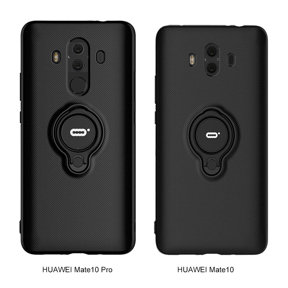 Чехол для Huawei Mate 10 Pro Жесткий ПК тонкий защитный чехол телефона с кольцом Iconflang |