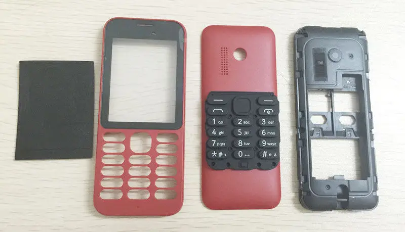 Классическая Крышка корпуса для клавиатуры Nokia 215 N215 и отвертка | Мобильные