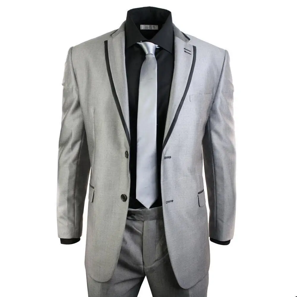 2016 на заказ костюм уменьшают подходящий жених смокинги с боковыми разрезами